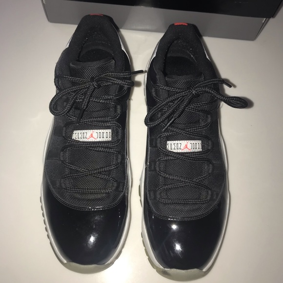Air Jordan 11 Retro Low Infrared 23 Black Size 12 - Picture 2 of 7